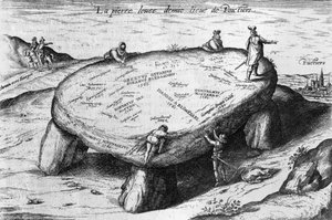 Den løftede sten, illustration fra 